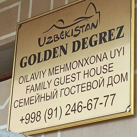 Golden Degrez Hotel Bukhara Exterior photo